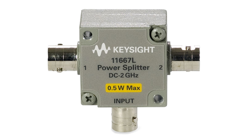 Keysight 11667L Power Splitter, DC-2 GHz, BNC, 50 ohm