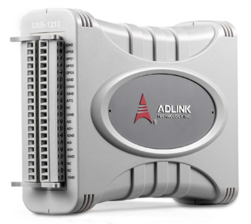 ADLINK-USB-1210 4-CH 16-Bit 2MS-s Simultaneous-Sampling Analog Input USB Module