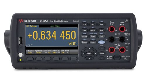 Keysight 34461A Digital multimeter, 6 1/2 digit, 34401A replacement, Truevolt DMM