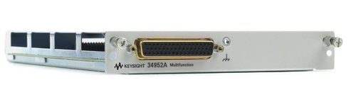 Keysight 34952A Multifunction Module with 32-bit DIO, 2-ch D/A and Totalizer for 34980A
