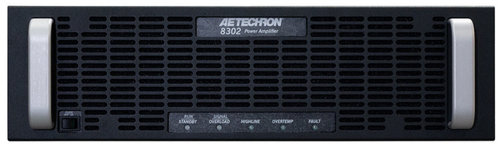 AE-TECHRON-8300 2 kW to 10 kW DC-enabled single-phase and three-phase switch-mode amplifier