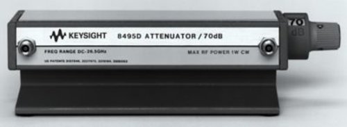 Keysight 8495D 0-70 dB manual step attenuator, DC-26.5 GHz