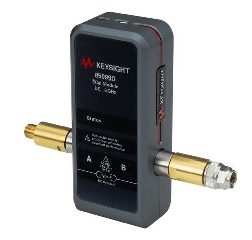 Keysight 85099D RF ECal module, 300 kHz to 6 GHz, Type-F 75-Ohm