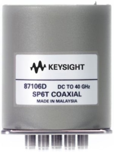 Keysight 87106D Switch, SP6T, DC-40 GHz, Terminated