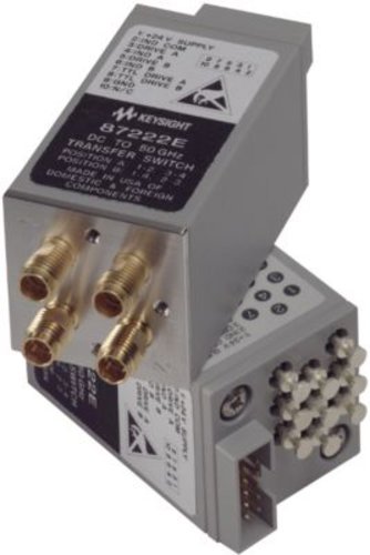 Keysight 87222E Switch, transfer, DC-50 GHz, 4-port, 24 VDC