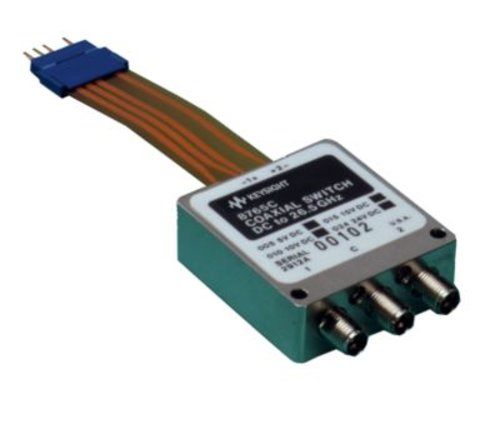 Keysight 8765D Coaxial, single pole, double throw switch, DC-40 GHz, 2.4 mm (female) connectors