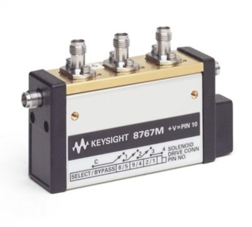 Keysight 8767M Coaxial switch, single-pole, four-throw, DC-50 GHz