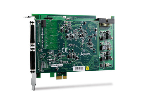 ADLINK DAQe-2214 16-CH, 250 kS/s, 16-bitLow-cost Multi-function DAQe Card with 2-CH Analog output (PCIe version)