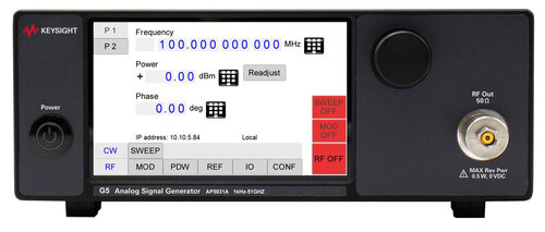 Keysight AP5031A G5 Analog signal generator, up to 51 GHz