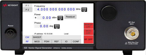 Keysight AP5041A G3 Vector Signal Generator, up to 40 GHz