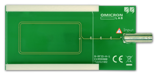 Omicron B-RFID A test fixture for Class 1 cards