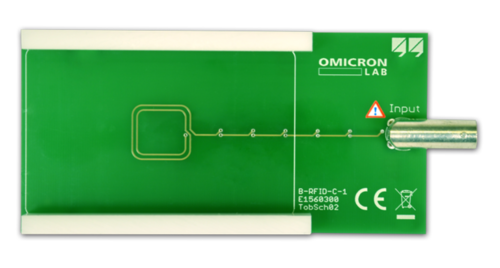 Omicron B-RFID C test fixture for Class 6 cards