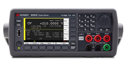 Keysight B2961C 6.5 Digit Low Noise Power Source, 32 W, 210 V, 3 A, 1ch