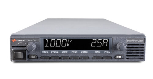 Keysight DP5733A DC Power Supply 300V, 5A, 1500W; half-rack, In 1ph, 1U high