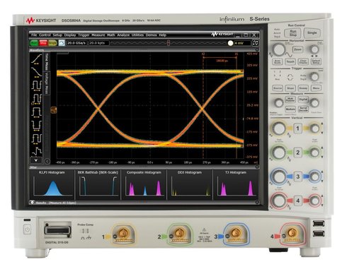 Keysight DSOS804A Oscilloscope - Infiniium S series 8 GHz - 4 channel