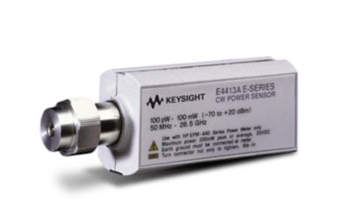 Keysight E4413A CW Power Sensor, 50 MHz to 26.5 GHz, -70 to +20 dBm