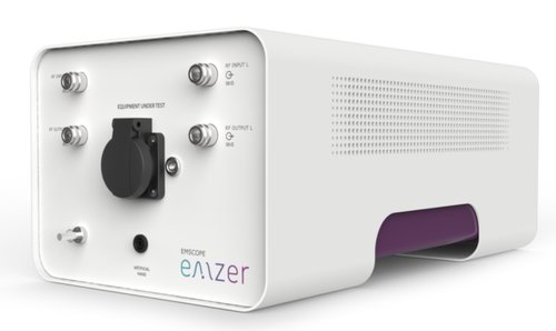 EMZER-EMSCOPE Dual mode EMI receiver for conducted emissions and modal measurements. 9 kHz - 30 MHz. Build-in LISN. Upgradable to 110 MHz.