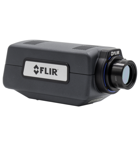 FLIR A6481 Long-Life Cooled MWIR Camera for Machine vision. Motorized lens available.