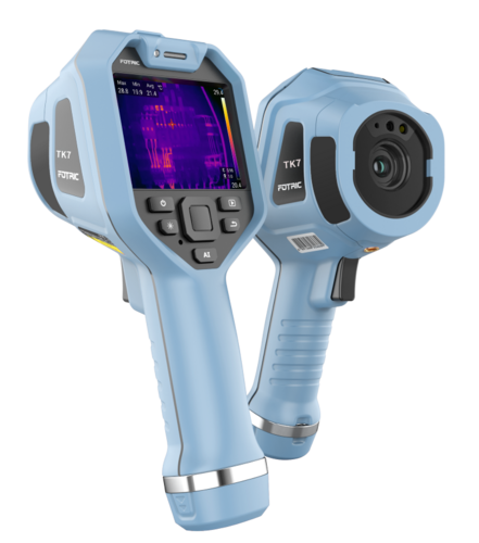 FOTRIC TK7-L49 Compact SharpView Thermal Camera w. fixed focus. Resolution 384*288, range -20°C to 350°C, lens 49°
