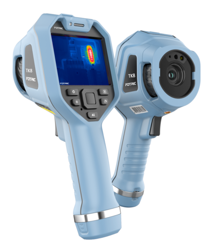 FOTRIC TK8-L25 Compact SharpView Thermal Camera w. manual focus. Resolution 384*288, range -20°C to 350°C, lens 25°