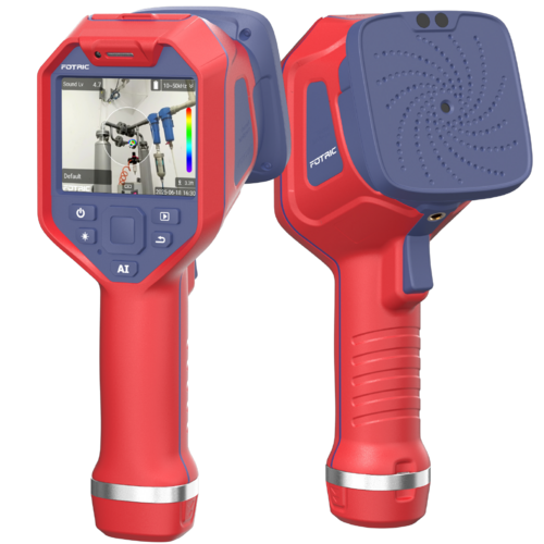 FOTRIC H4 Mini112 MEMS Digital Microphones Leakage Evalaution Acoustic Imaging Camera 112 MEMS