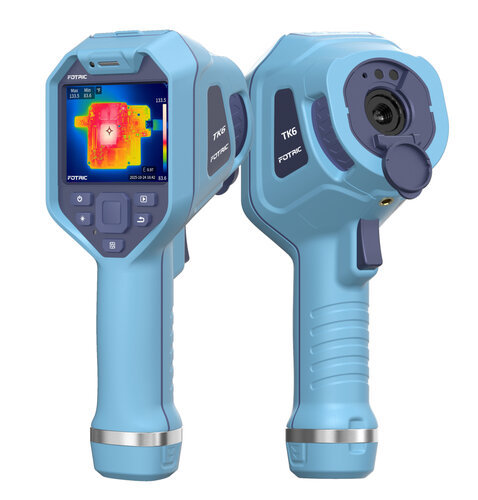 FOTRIC TK6-L25 Compact Model Professional Experience. Thermal Camera w. manual focus. Resolution 384*288, range -20°C to 550°C