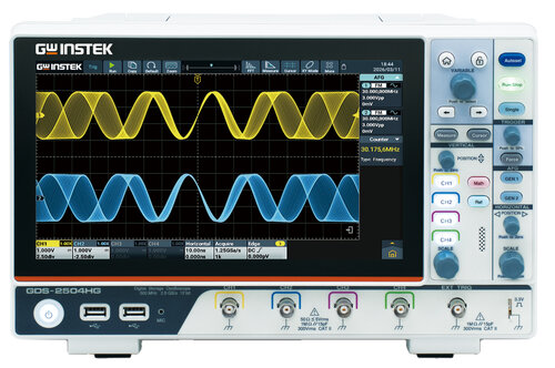 GW-INSTEK GDS-2354HG 350 MHz, 12 Bit Digital Storage Oscilloscope w. AFG