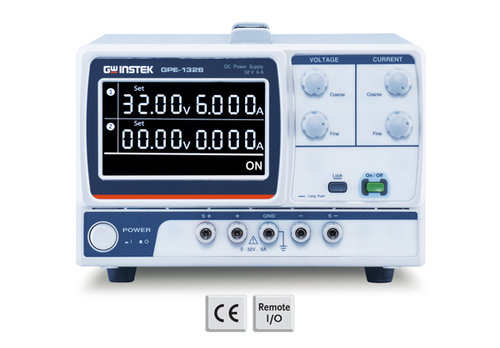 GW-INSTEK GPE-2323 192W, 2-Channel, 0-32 V, 0-3A Linear D.C. Power Supply