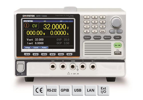 GW-INSTEK GPP-3323  217 W-3-Channel, 0-32 V, 5 V, Programmable Linear D.C. Power Supply