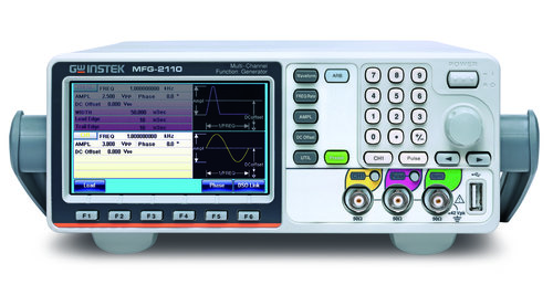 GW-INSTEK MFG-2160MF 60 MHz Single Channel Arbitrary Function Generator with Pulse Generator,Modulation,160 MHz RF Signal Generator