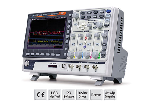 GW-INSTEK MSO-2102E 100 MHz, 2+16 Channel, Mixed-signal Oscilloscope