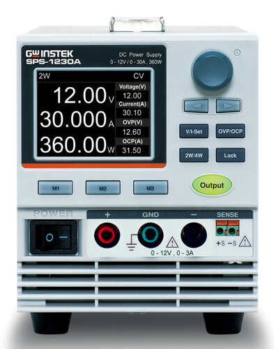 GW-INSTEK SPS-2415A 360 W, 24V, 15 A, Switching D.C. Power Supply