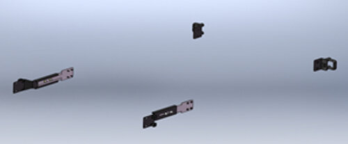 ITECH IT-E157C Rack Mount Kit. For mounting IT2703 in Non-ITECH Rack