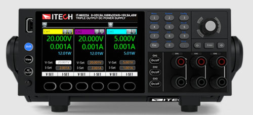 ITECH IT-N6323A Triple-Channel DC Power Supply CH1/2: (60 V/3 A/100 W), CH3: (9 V/5 A/45 W), USB Interface