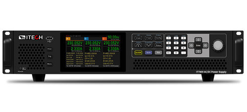 ITECH IT7804-350-20U High Power AC/DC Power Supply (350 V, 20 A, 4 kVA, 1 Phase, 2 U High)