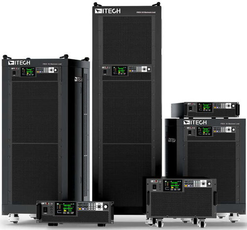 ITECH IT8108E Ultra-Dynamic High Power DC E-Load (Economy) 8 kW - 600 or 1200 V, 6U high