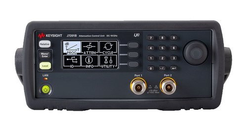 Keysight J7201B Attenuation Control Unit, DC to 18 GHz, 0 to 121 dB, 1 dB steps