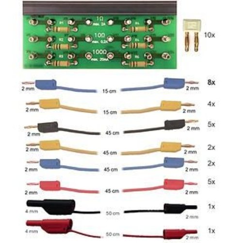 LN-UniTrain measurement accessories, shunts and connection cables