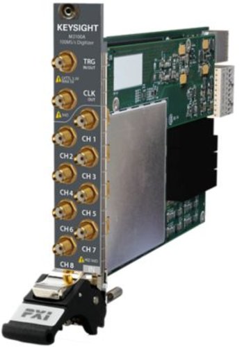 Keysight M3100A PXIe Digitizer: 100 MSPS, 14 bits