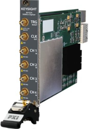 Keysight M3102A PXIe Digitizer: 500 MSPS, 14 bits