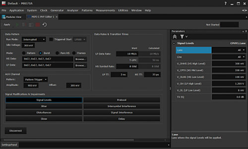 Keysight M8085A MIPI Receiver Test Solutions