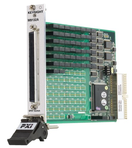 Keysight M9132A PXI SPST Switch: 50-ch, 100 VDC/1 A, Reed Relays