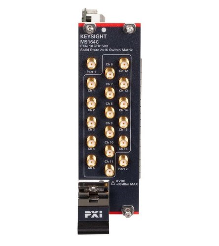 Keysight M9164C PXI Solid State Switch Module2x16, 300 kHz - 18 GHz