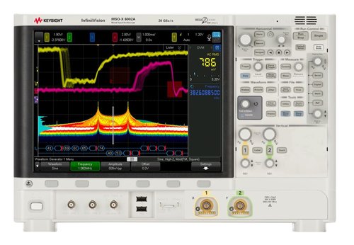Keysight MSOX6002A InfiniiVision 6000 X-Series Mixed Signal Oscilloscope, 1 GHz, upgradeable to 6 GHz, 20 GS/s, 2 Channel