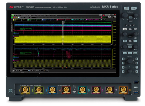 Keysight MXR408A Infiniium MXR-Series Real-Time Oscilloscope, 4 GHz, 16 GSa/s, 8 Ch