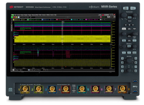 Keysight MXR408B Infiniium MXR B-Series Real-Time Oscilloscope, 4 GHz, 16 GSa/s, 8 Ch