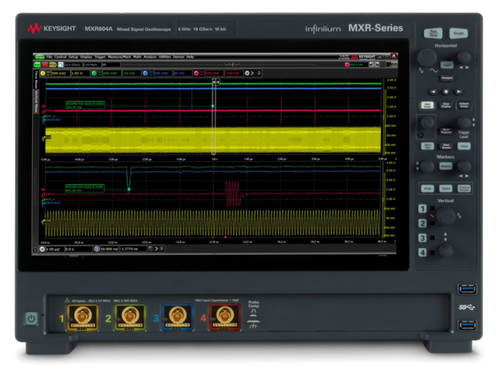 Keysight MXR604A Infiniium MXR-Series Real-Time Oscilloscope, 6 GHz, 16 GSa/s, 4 Ch