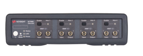 Keysight N7768C Variable Optical Attenuator  (4 Channel) - Multimode