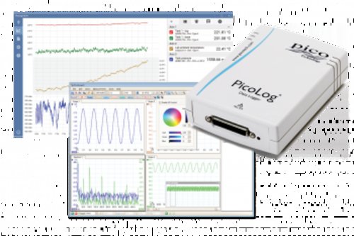 PicoLog 1216 12-bit, 16 channel data logger with terminal board
