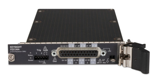 Keysight PZ2130A 5-ch Precision Source/Measure Unit, 100 pA, 30 V, 500 mA DC